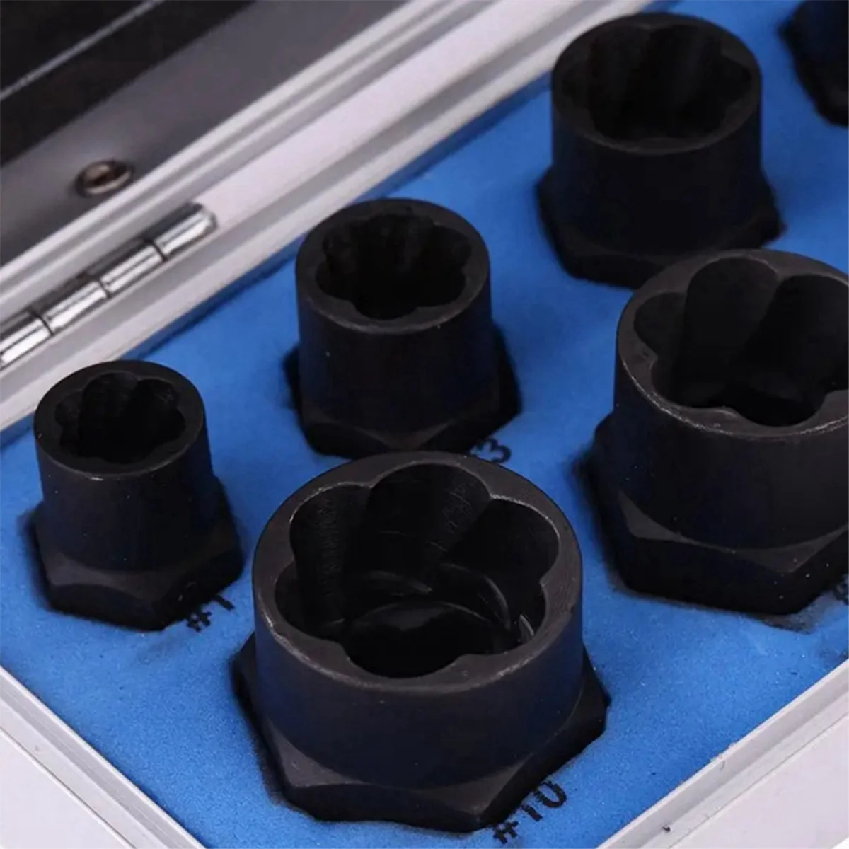 Набор из 10 элементов для извлечения сломанных винтов