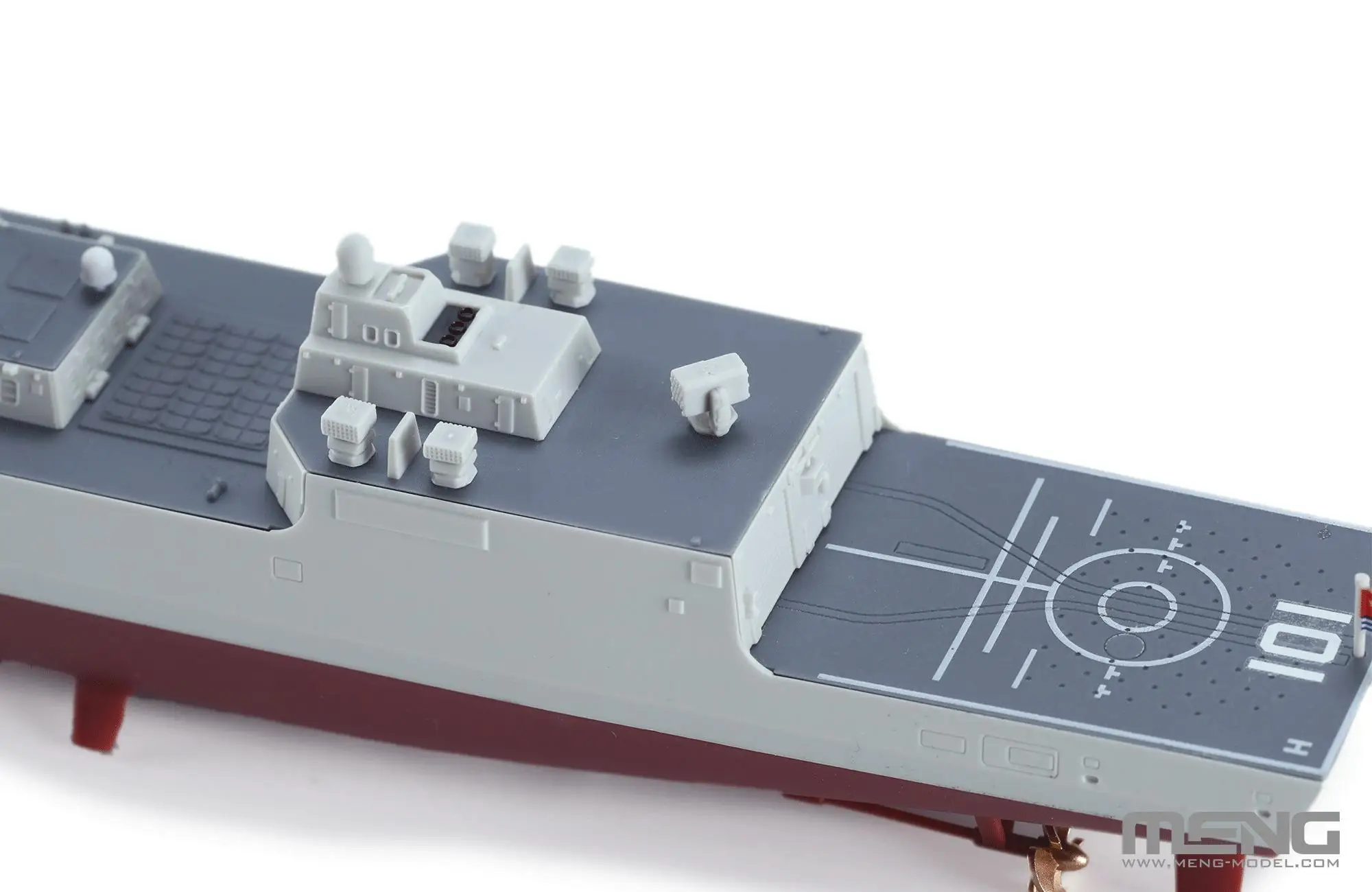 MENG PS-009S 1/700 Scale CHINESE TYPE-055 GUIDED-MISSILE DESTROYER Pre Colored Version
