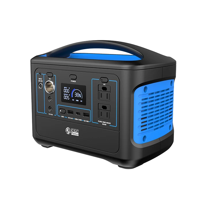 

600W Solar Generator AC/DC Outlet Smart Outdoor Camping Power Source Emergency Power Supply Portable Power Station