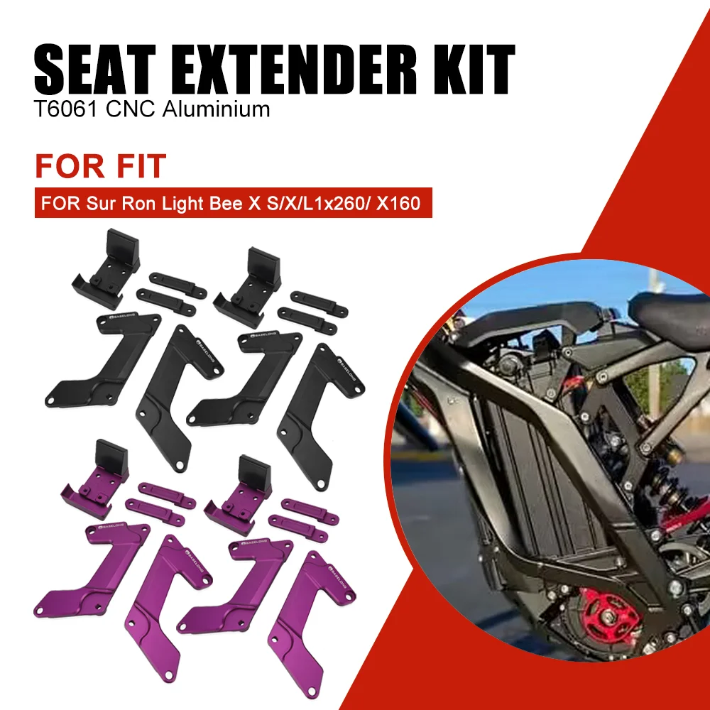 Запчасти для грязевого велосипеда Surron Light Bee X S L1E Bike 2023 2024 Segway X160 X260 Rise UP Seat Riser Raise