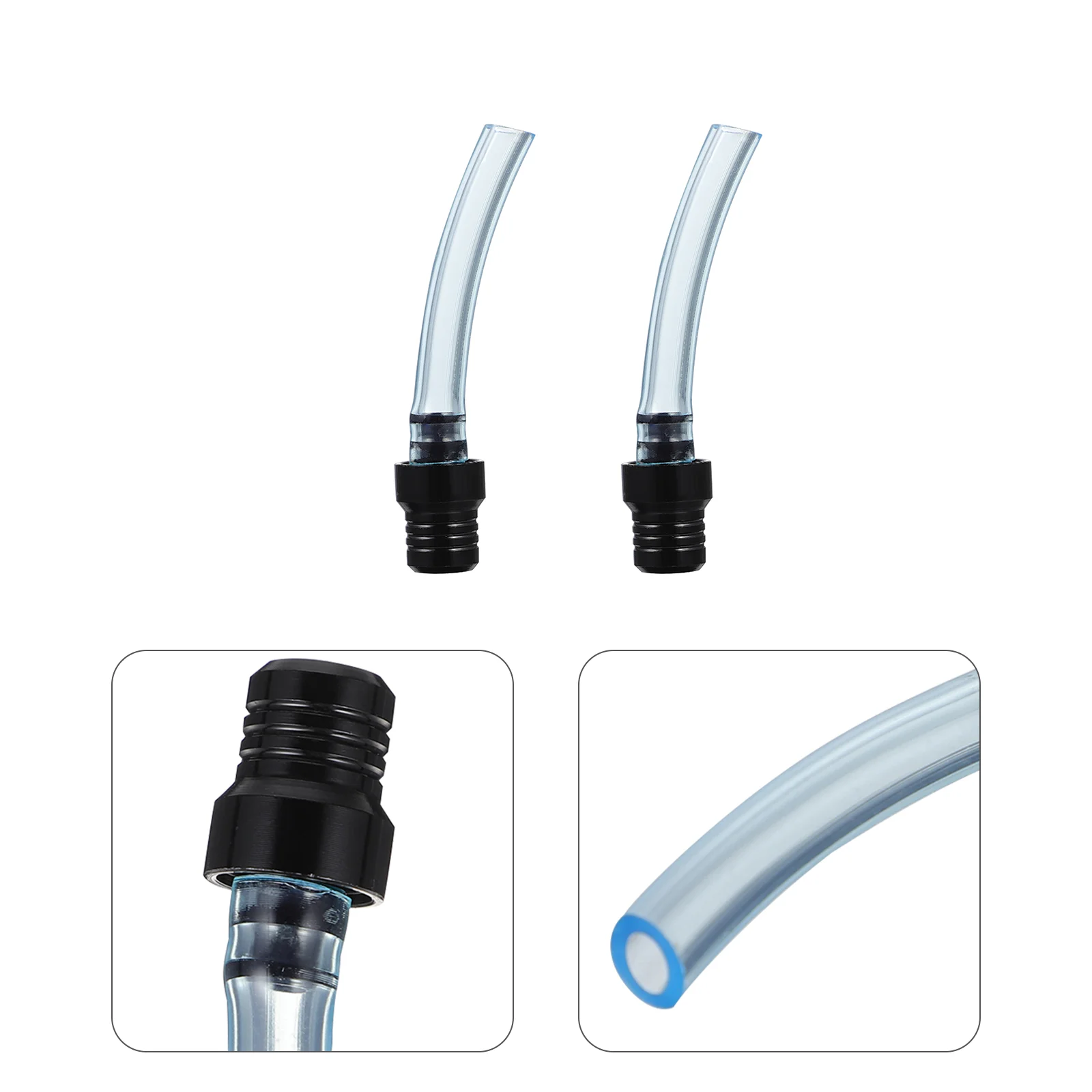 

2 Pcs Gas Fuel Cap Motorcycle Hoses Biking Accessories Cycling Accessories Fuel Tank Cap Vent Bicycle Accessories