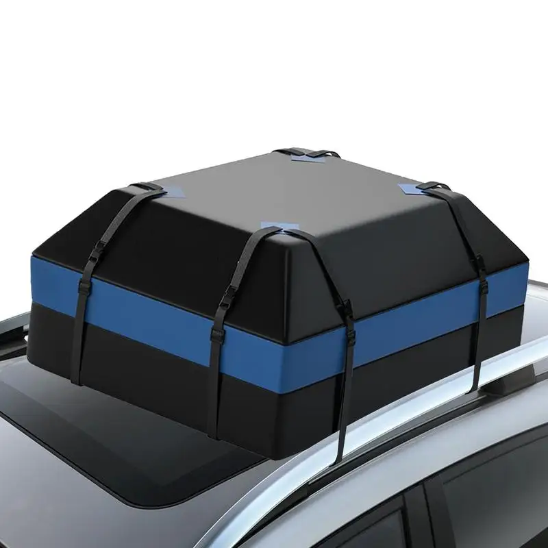 

Автомобильный багажник на крышу, грузоперевозчик, сумка для коридора 600D, багажник на крышу автомобиля, 15 кубических футов, водонепроницаемый