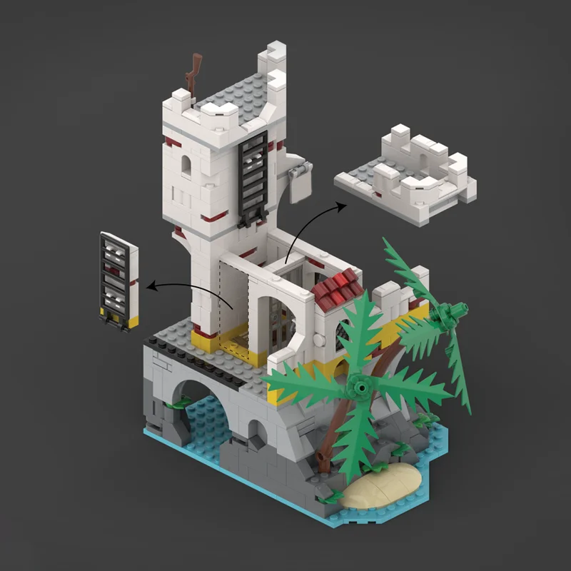 НОВЫЙ Moc средневековая серия Пираты офисное расширение губернатора: Эльдодо