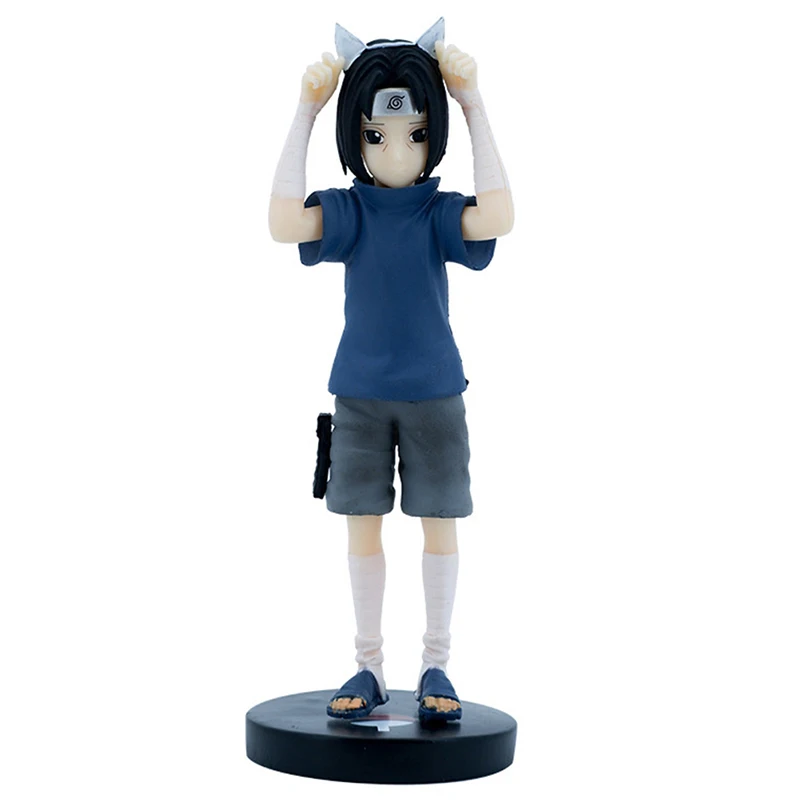 

Anime Naruto Shippuden Figure 15cm Childhood Uchiha Itachi Action Figures PVC GK Model Kawaii Collection Toys Gift