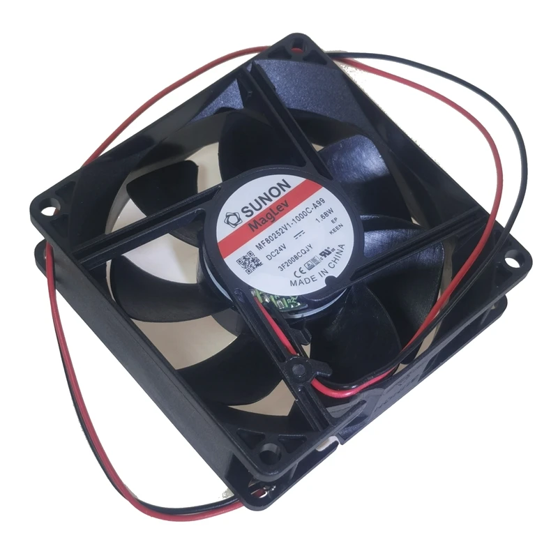 Новинка для Sunon MF80252V1-1000C-A99 8025 24V 80mm 8cm 1,68 W 3200RPM 33DBA осевые вентиляторы охлаждения