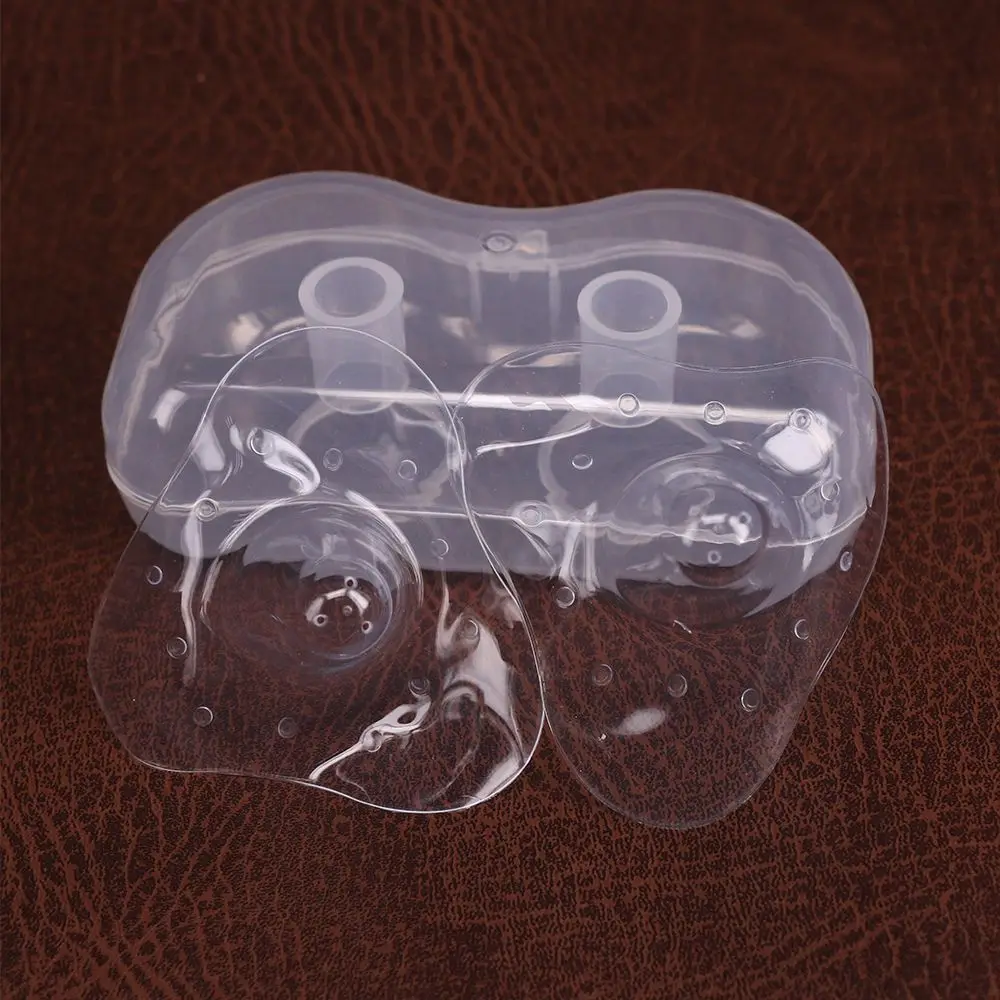 2 шт./пара силиконовая защита молочный щиток чехлы для кормления детей нагрудник