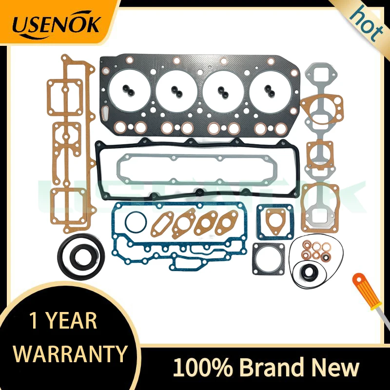 

Brand New Full Gasket Kit For Yanmar 4TN100 Diesel Engine Repair Parts