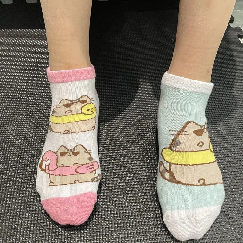 3 шт. хлопковые носки с героями мультфильмов для девочек детские милые аксессуары