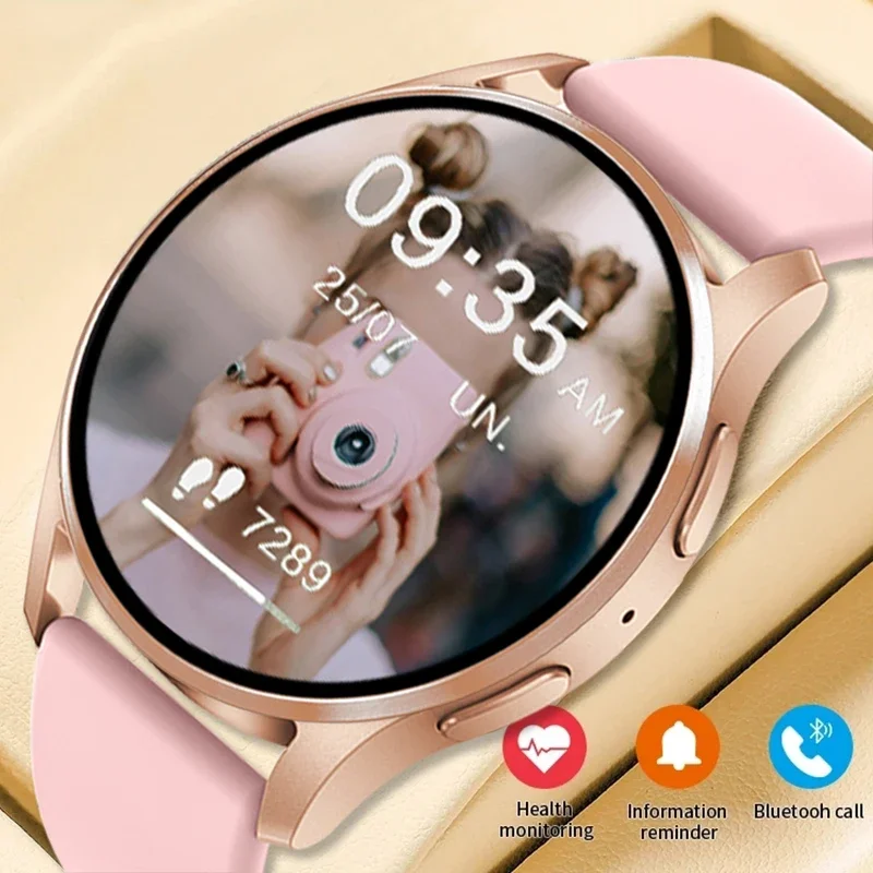 

Новинка 2023, женские умные часы с Bluetooth, часы с функцией вызова, фитнес-трекер, водонепроницаемые спортивные Смарт-часы, модные женские и мужские Смарт-часы для женщин