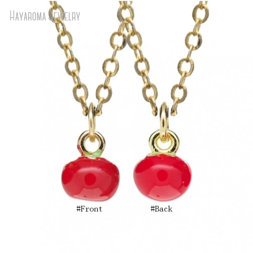 10 шт. еда для растений фрукты хурма эмаль металл оптовая продажа медная ювелирная