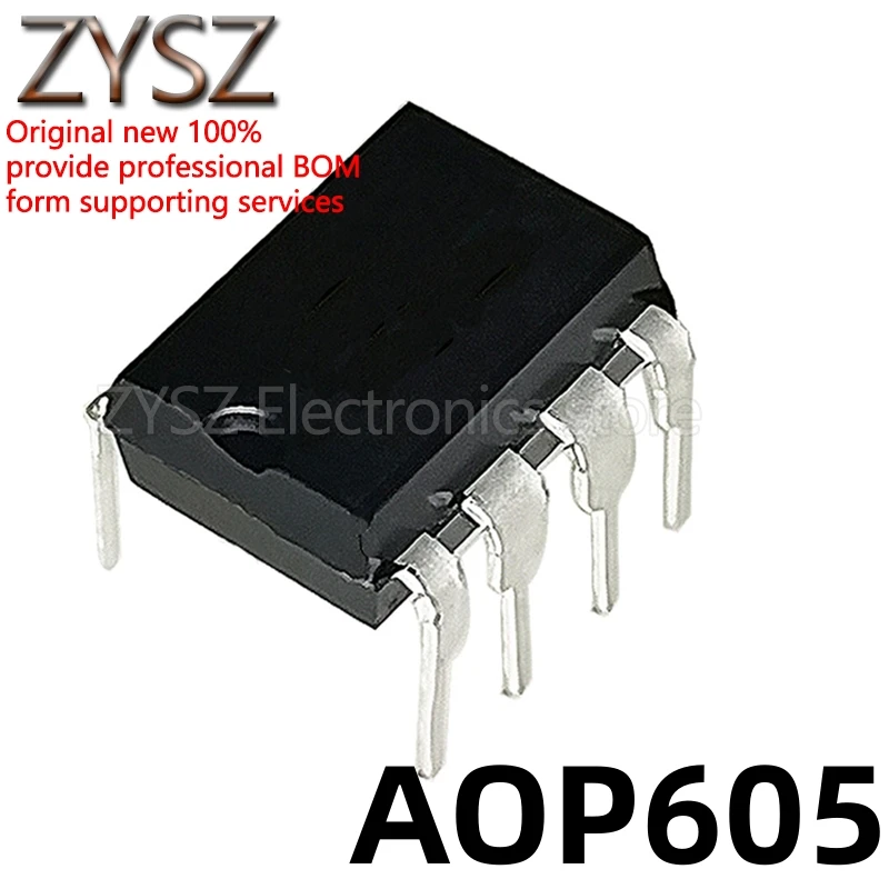 Трубка MOS 1 шт., оригинальная плата питания common IC AOP605 P605, 8-контактный разъем DIP8 Трубка MOS 1 шт., оригинальная плата питания common IC AOP605 P605, 8-контактный разъем DIP8