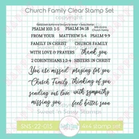 2022 sweet n sassy church family clear stamp set diy greeting cards scrapbooking album diary paper decoration embossing molds
