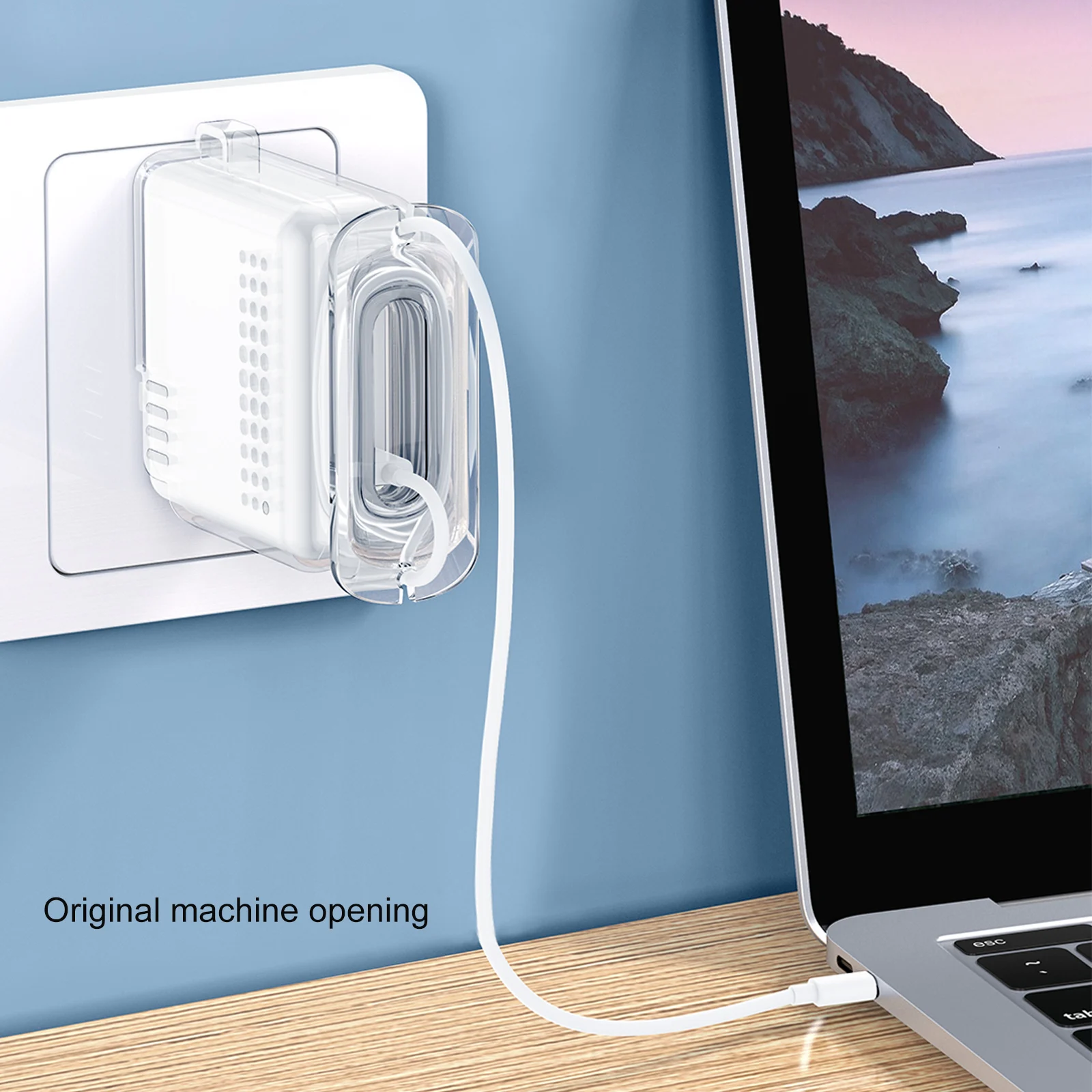 OATSBASF для Macbook адаптер Органайзер чехол ноутбука iPhone зарядное устройство Защитная