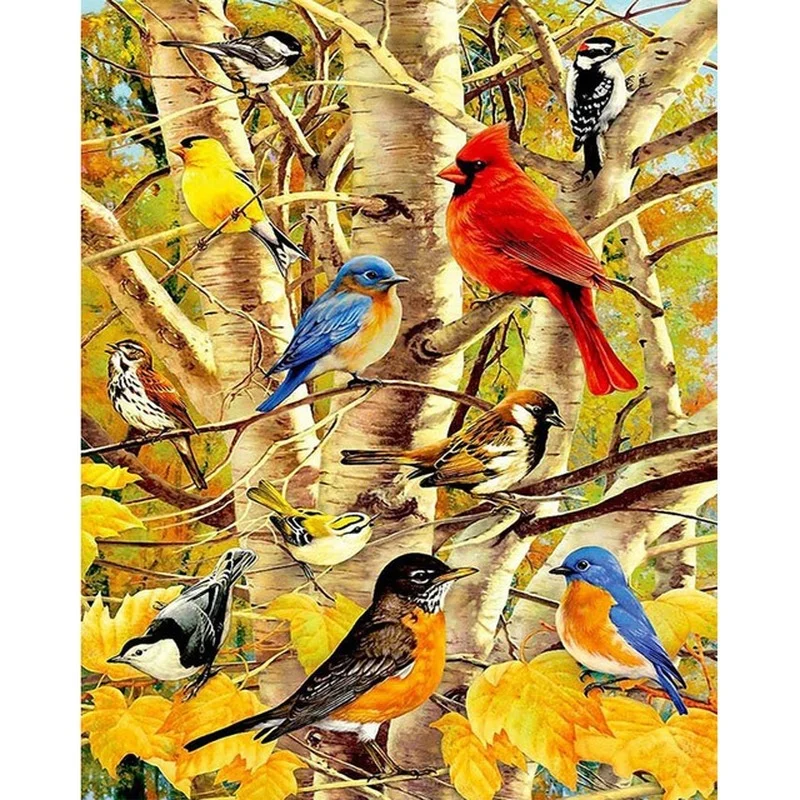 

Diamond Painting Animal Bird 5d Diy Mosaic Full Square Round Drill Diamant Of Rhinestone Daimond Embroidery Pictures