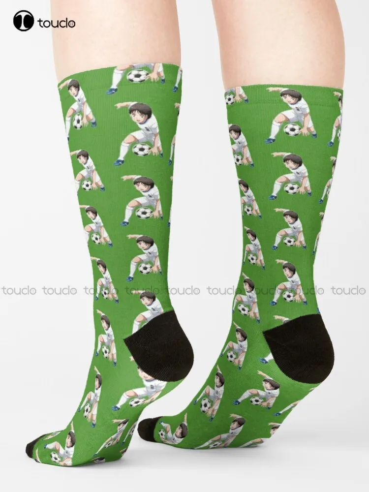 

Captain Majid Cartoon Tv Football Anime Old School 80S 90S Sport Sports Socks Warm Socks Cute Pattern Funny Autumn Best Cartoon