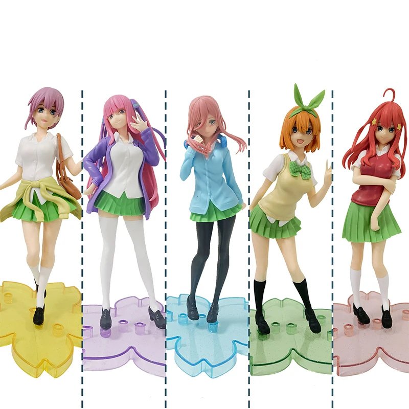Милые фигурки героев мультфильма Накано ичика Nino Yotsuba Itsuki из ПВХ 18 см