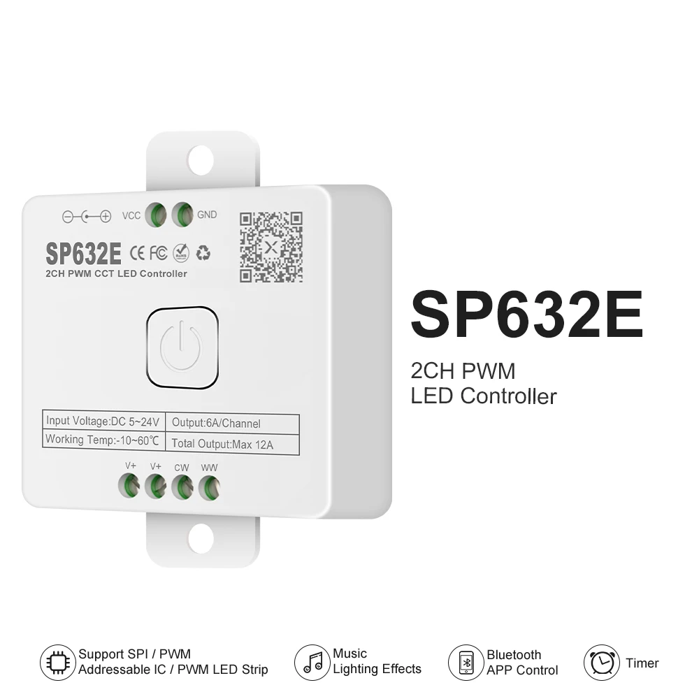 

RGB контроллер SP63XE для светодиодной ленты