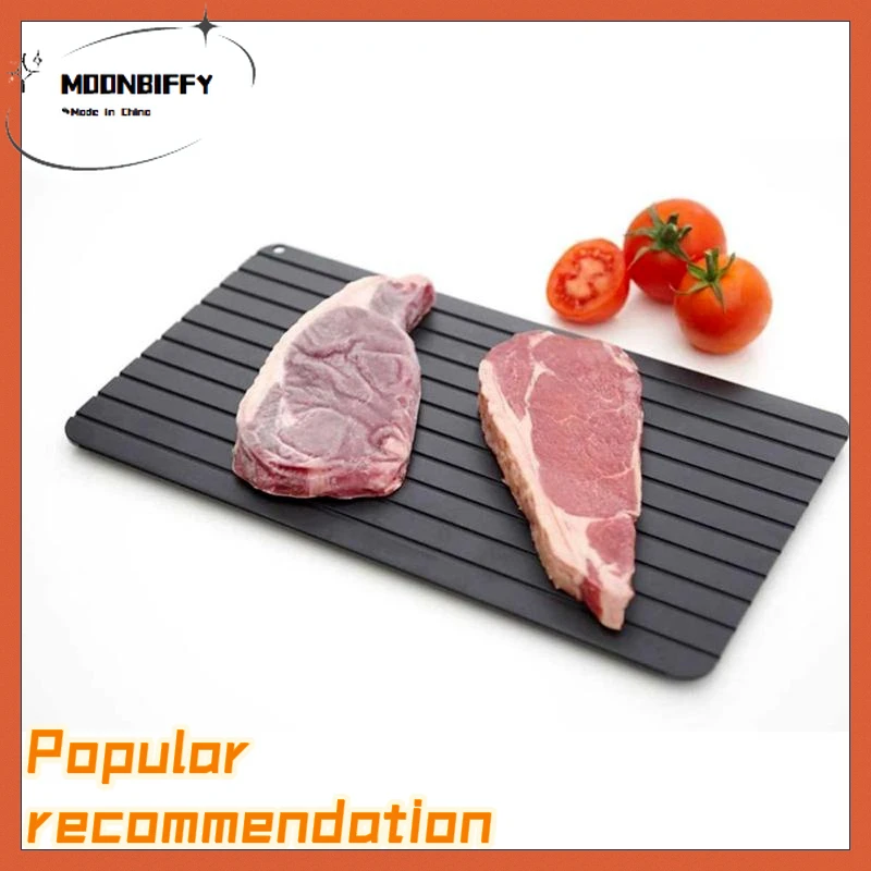 

1pcs Fast Defrost Tray Fast Thaw Frozen Food Meat Fruit Quick Defrosting Plate Board Defrost Tray Thaw Master Kitchen Gadgets