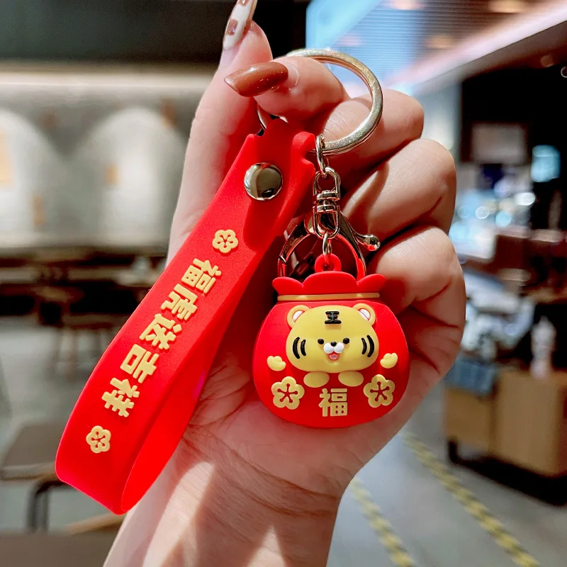 2022 новый год знаков зодиака тигр мужская и женская подвеска в виде автомобиля