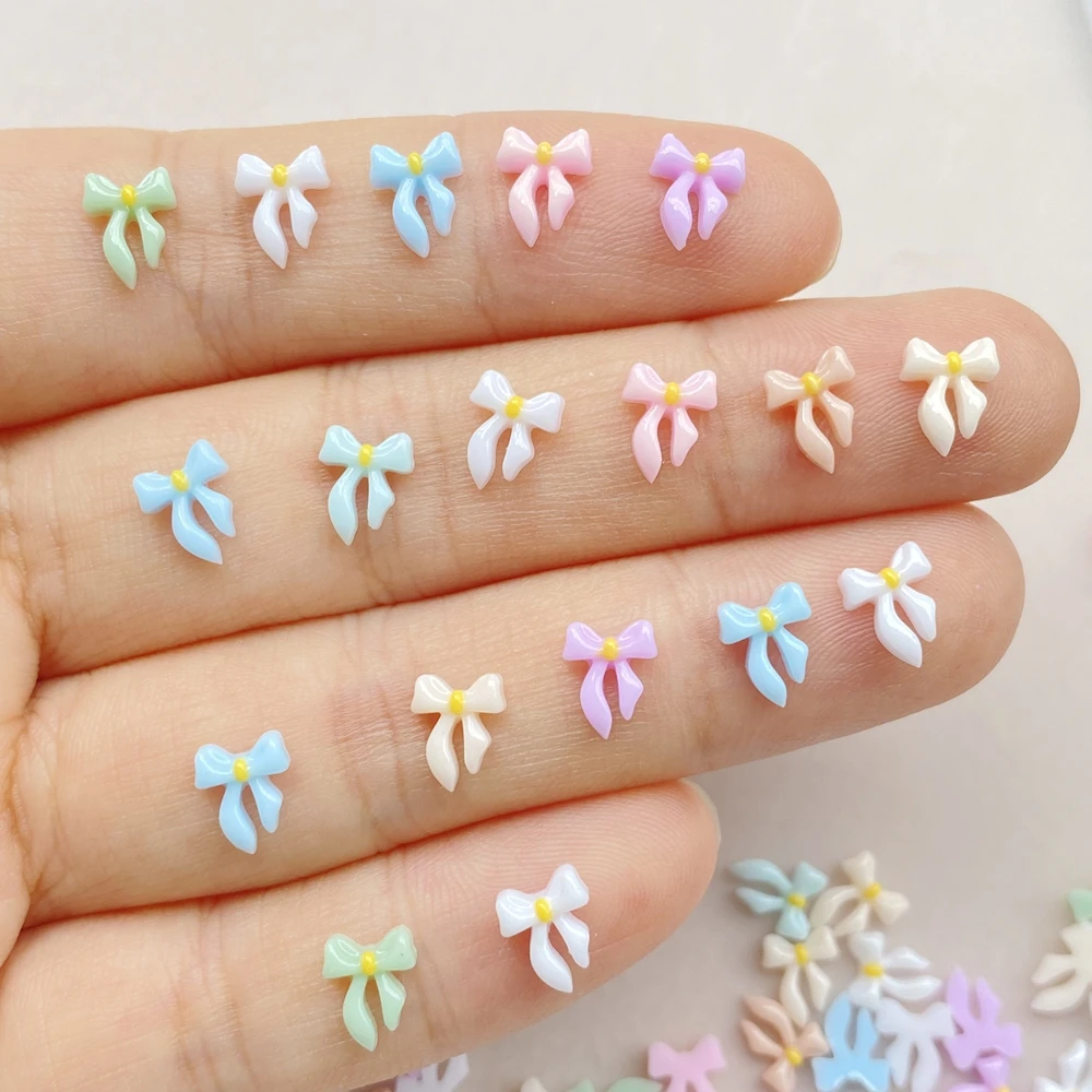 200 шт. разноцветные декоративные подвески для ногтей