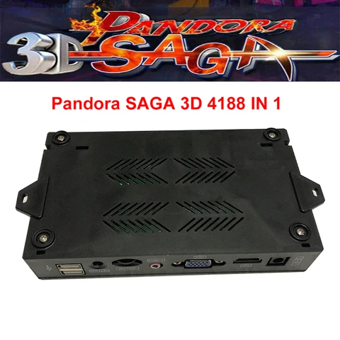 Pandora 3D SAG 4188 в 1 аркадная настольная игра 160 3d Домашняя версия с поддержкой онлайн-загрузки больше игр материнская плата