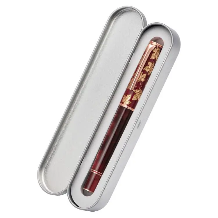 

Hongdian N8 перьевая ручка красная акриловая EF/F/M