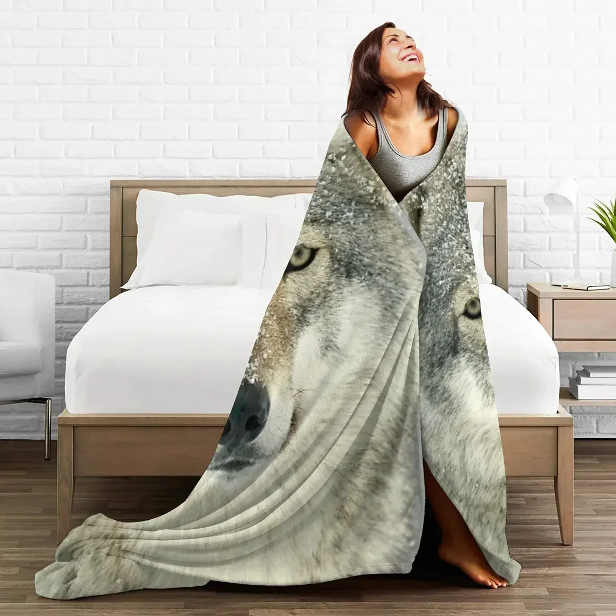 Серый цвет мягкое теплое Фланелевое покрывало для кровати гостиной пикника