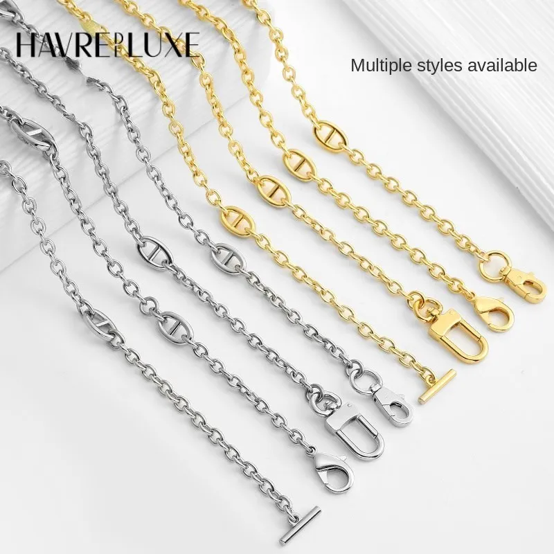 Chain Crossbody Transformation Bag Pig Nose Chain Shoulder DIY Accessories Bag Shoulder Strap Single Purchase
