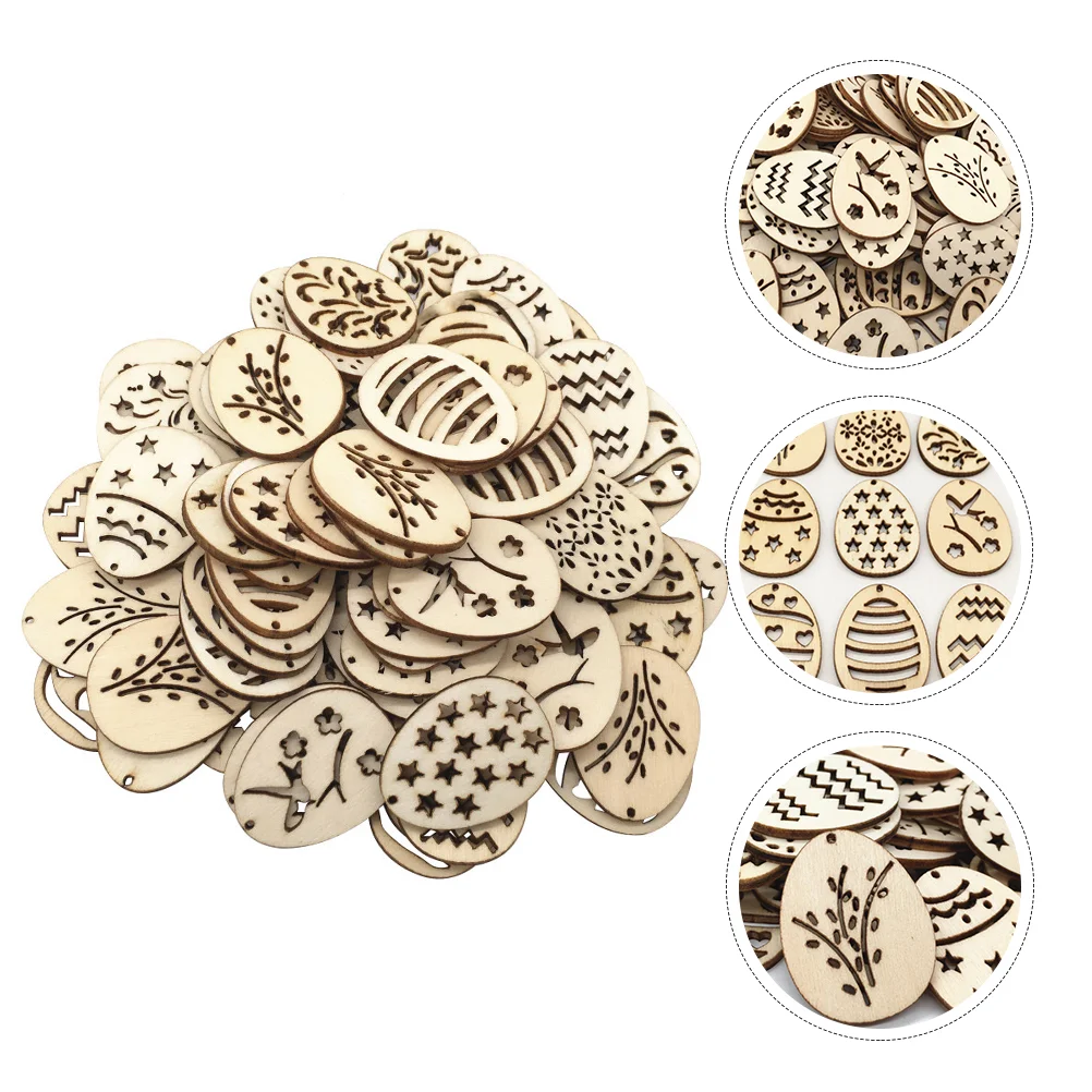 

Eggs for Crafts Disc Ornament Blanks Predrilled Circles Rustic Woods Slices