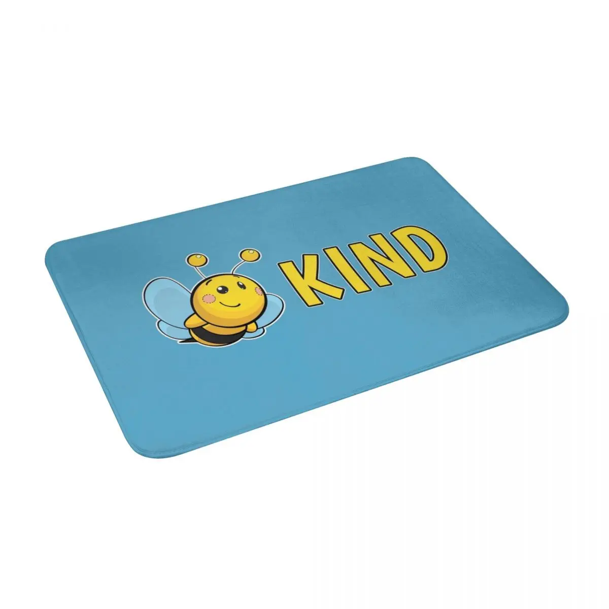 

Bee Kind Cute Kindness Quote Keeper Quote Kid Bath Door Floor Mat Rug Carpet Entrance Living Room Home Kitchen Doormat Absorbent