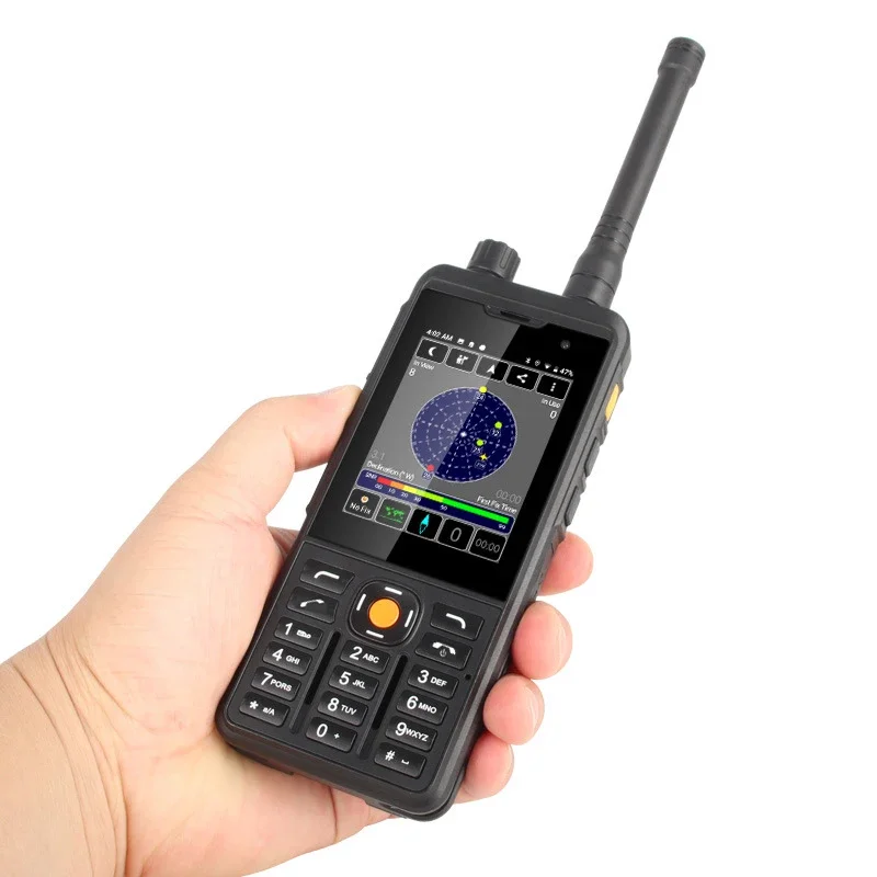 GT-5 Радио VHF UHF DMR LTE 4G GSM Android PTT Двустороннее радио 200 Millas Прочный смартфон Рация H418