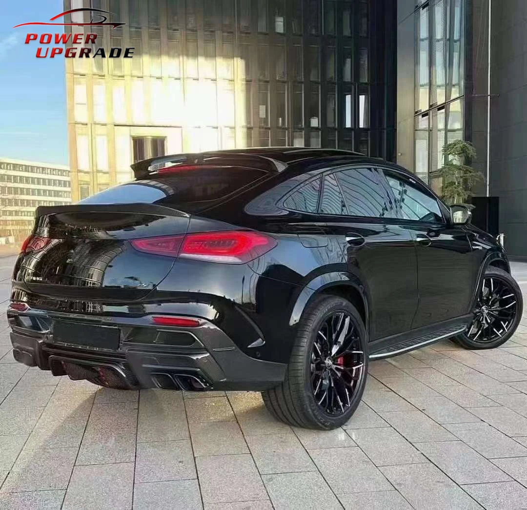 Комплект для кузова из углеродного волокна задний бампер диффузор задние трубы