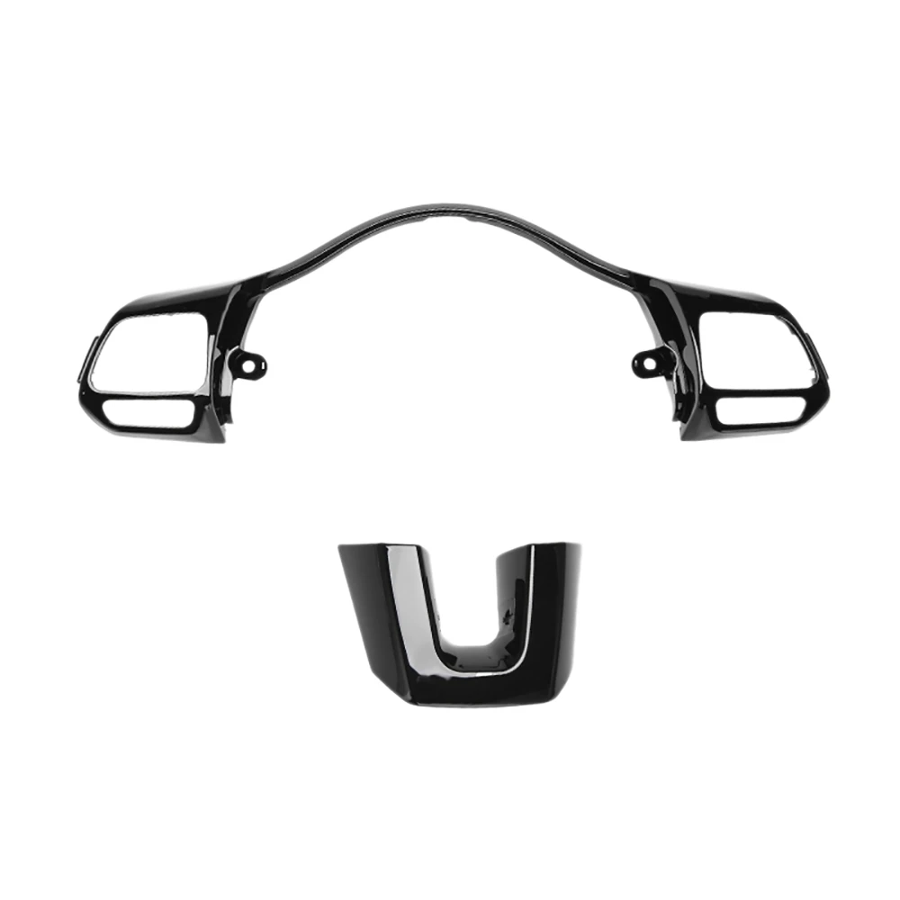 

Car Glossy Black Steering Wheel Switch Button Frame Trim for Golf MK6 R20
