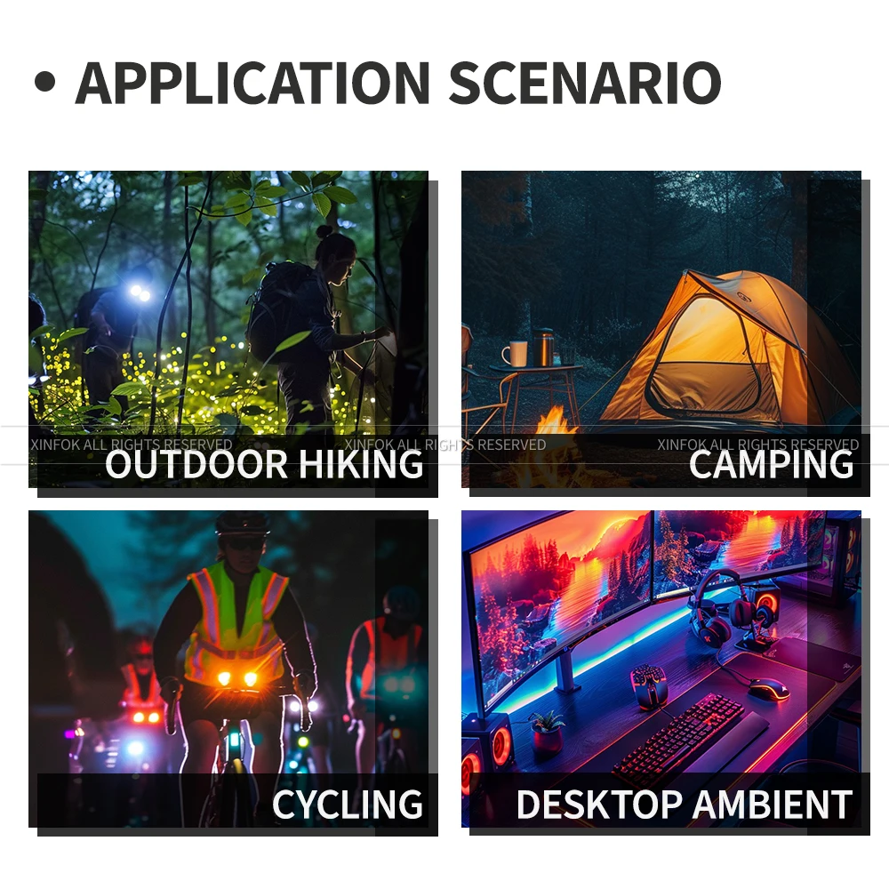 Стробоскоп для мотоцикла RGB DJI Mini 4 Mavic Air Avata светодиодная лампа аксессуары