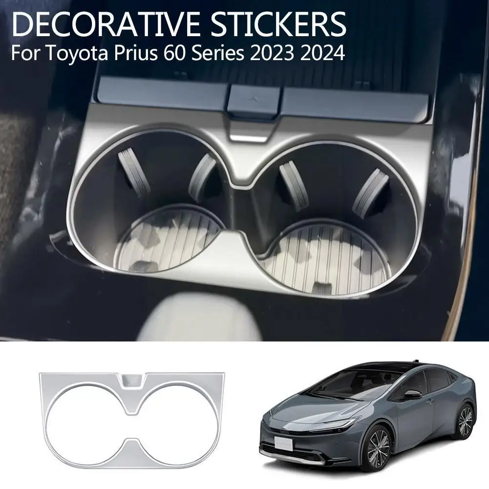 

Подставка для стакана Toyota Prius 60 Series 2023 2024 ABS из углеродного волокна, консоль, аксессуары для хранения, центральный переключатель передач воды M3W8