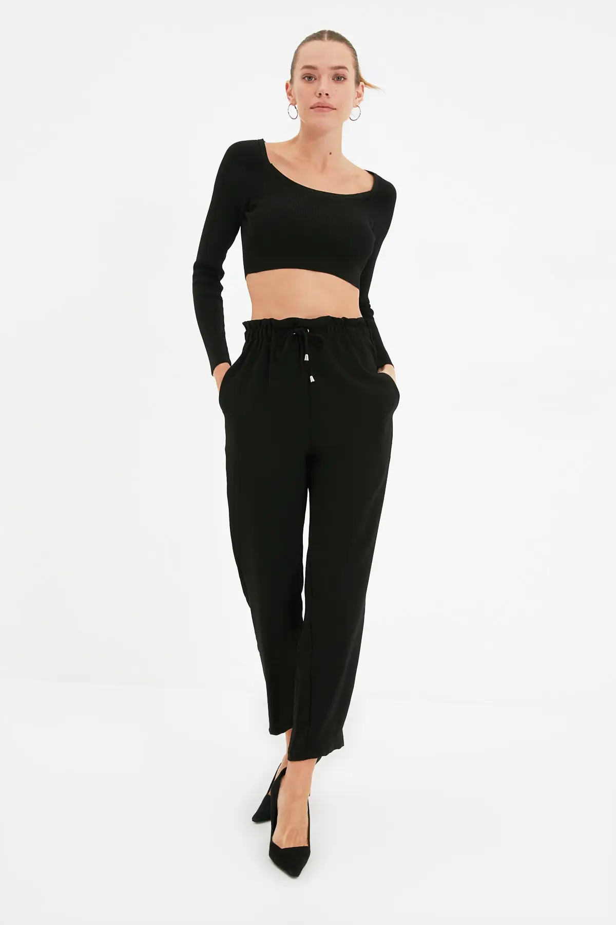 Trendyol Lacing Detaylı Pants TWOAW22PL0361