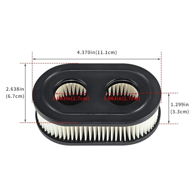 10 шт. воздушный фильтр для газонокосилки Briggs & Stratton-798452 593260 798339 сменные бытовые