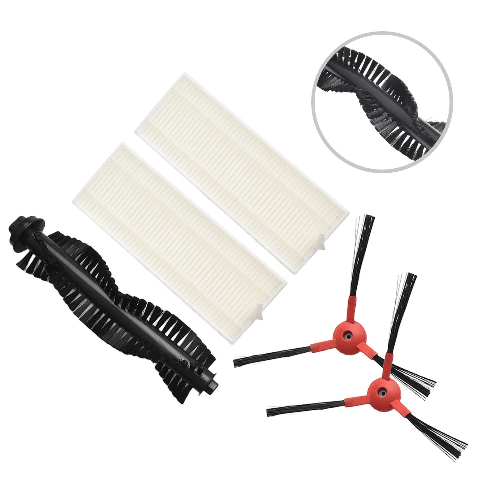 Фильтры роликовая щетка моющийся фильтр робот-пылесос боковая запасные части