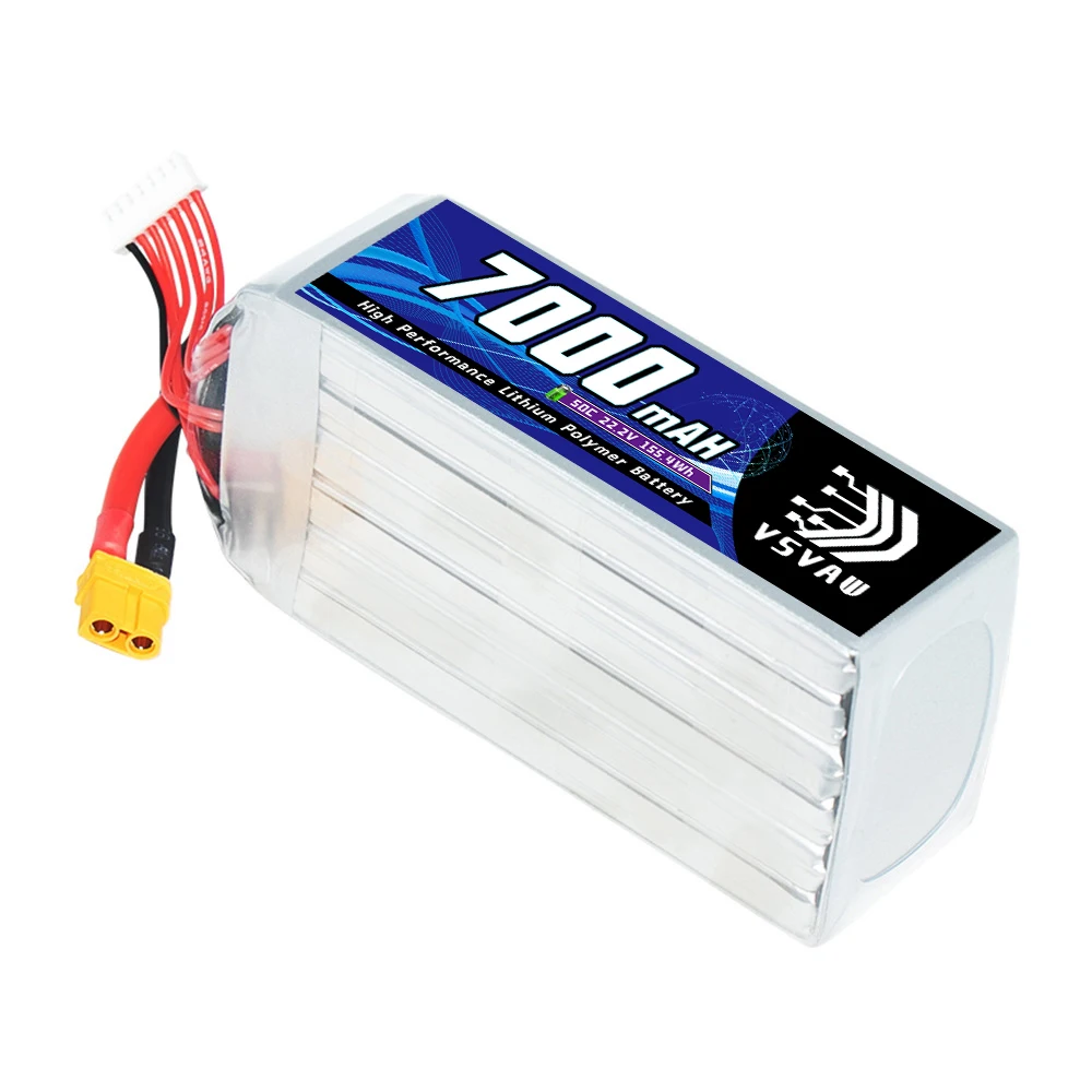 Литиевая батарея VSVAW 7000 мАч 6S 22 2 В 50C/100C Lipo