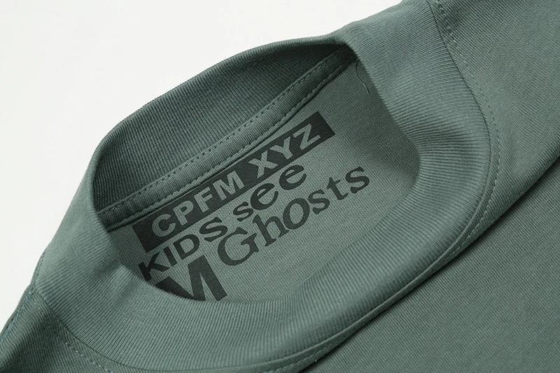 CPFM дети знакомство призрак Канье любовь футболка пара пенопластовые буквы с