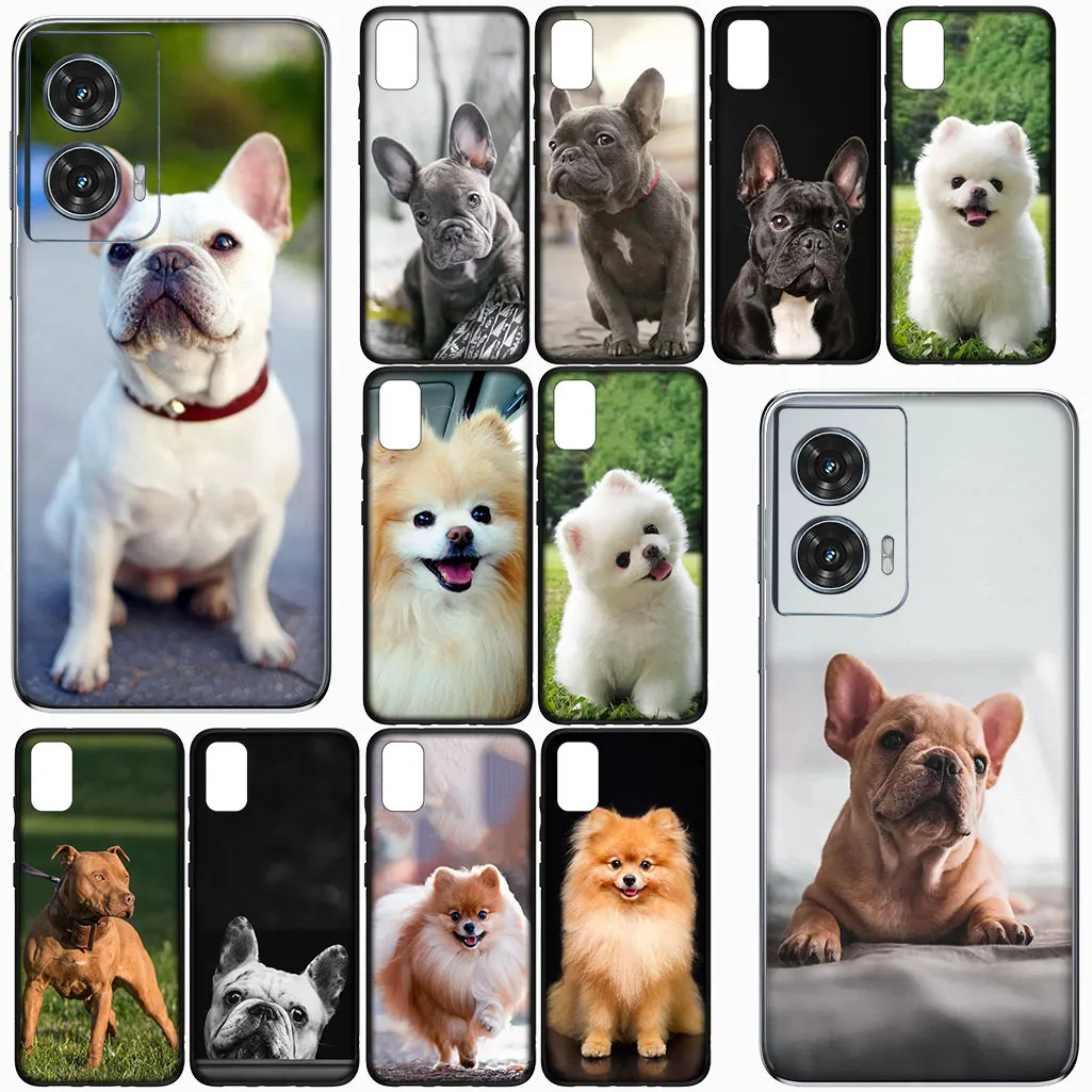Фото Чехол для телефона Xiaomi Poco X7 X6 C75 C65 M7 M6 F6 F5 5G Redmi Note 9 8 Pro 8A Защитный чехол Франция Бульдог Померанский пес №3