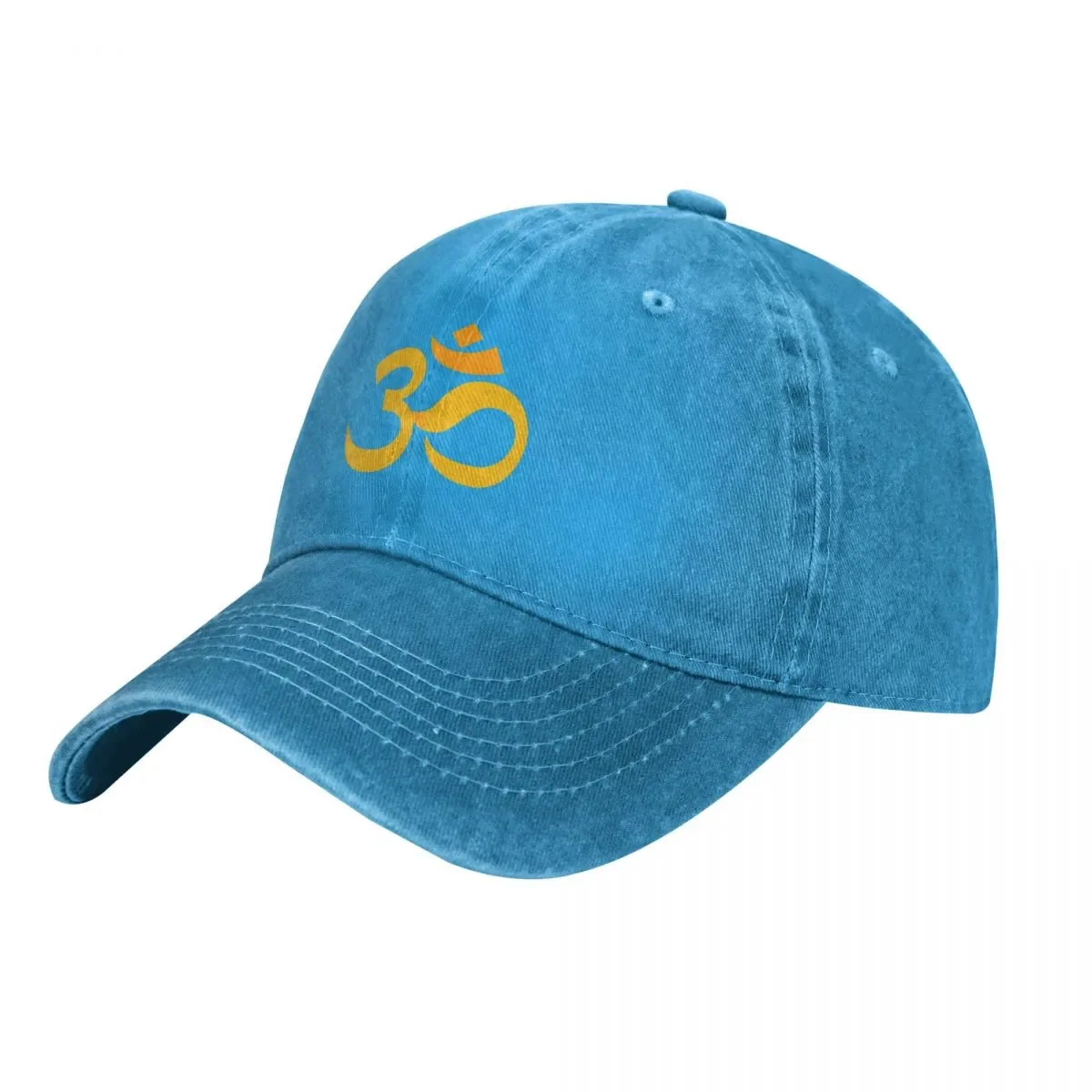 

New Om sign Baseball Cap Visor Sunscreen Men Hats Women'S
