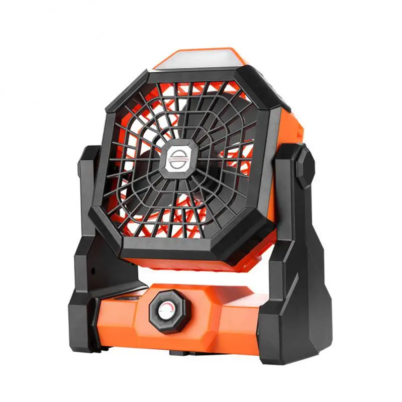 

Deskto Fan Quiet 270 ° Rotation Adjustable Wind Speed Portable With Led Night Light For Home Office Camping Fan Cooling Fan