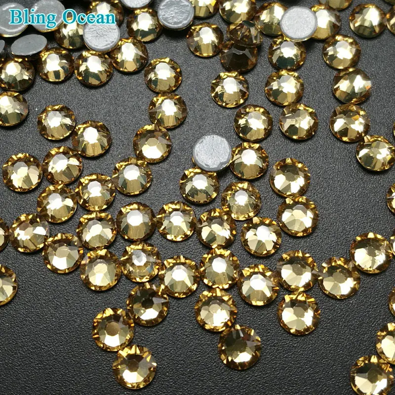 Объемпосылка упаковка стеклянная Алмазная страз аппликация топаз цвет гладить