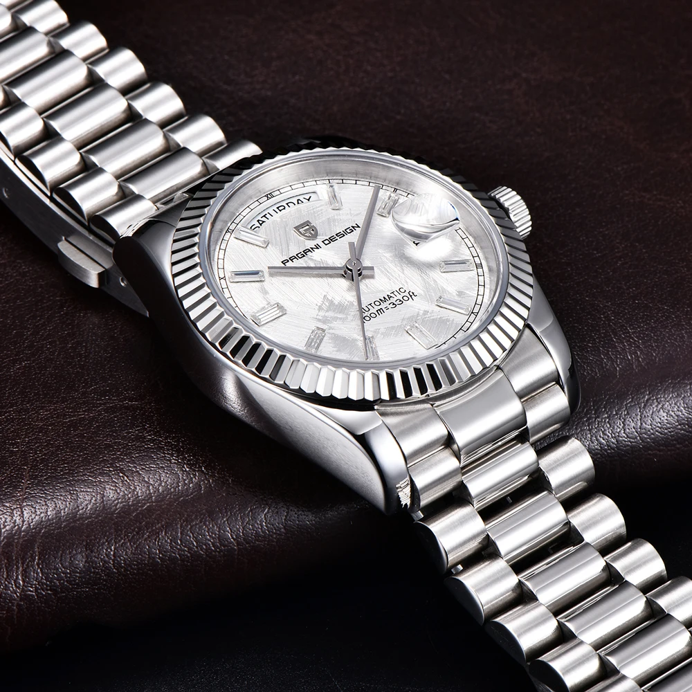 

PAGANI DESIGN Men's Mechanical Watches Luxury Automatic Watch For Men 2023 New AR Sapphire glass Complete Calendar Wrist watch
