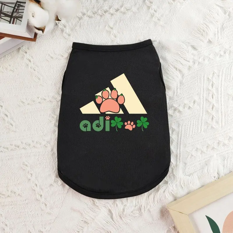 

Dog Summer Fashion Puppy Designer Singlet Clothes Cotton Small Medium Chihuahua Frenchie Yorkie Funny Streetwear Vest