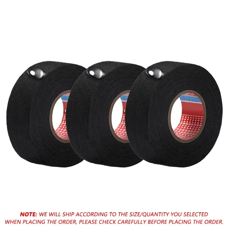 

Жгут проводов, автомобильная тканевая лента, термостойкая водонепроницаемая изоляционная лента для электрических кабелей, черная клейкая тканевая лента