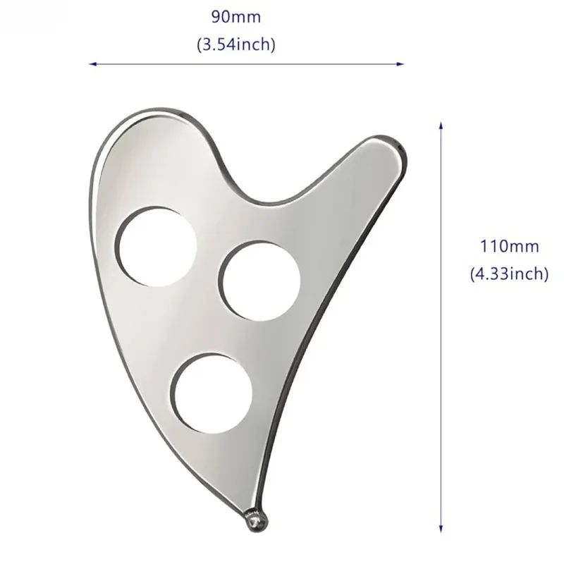 Конус с тремя отверстиями для тренажерного зала Iastm Graston Chiropractor Глубокие мышцы