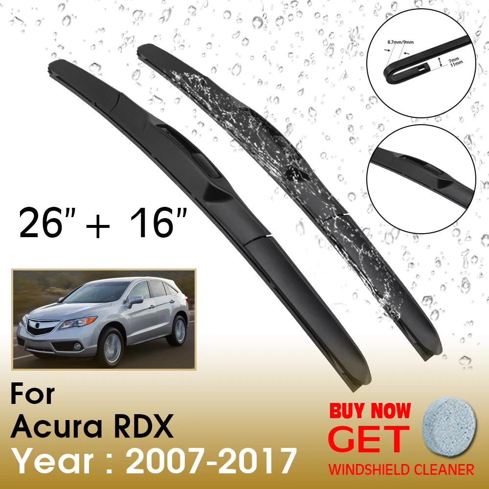 

Щетка стеклоочистителя для Acura RDX, 26 + 16 дюймов, 2007-2017