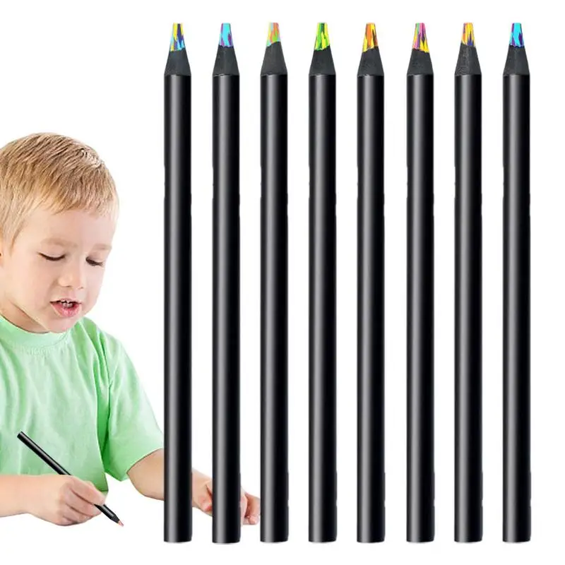 Colored Pencils For Kids Fancy Pencils For Kids Develop Children's Imagination Solid Wood Multiple Color Foster